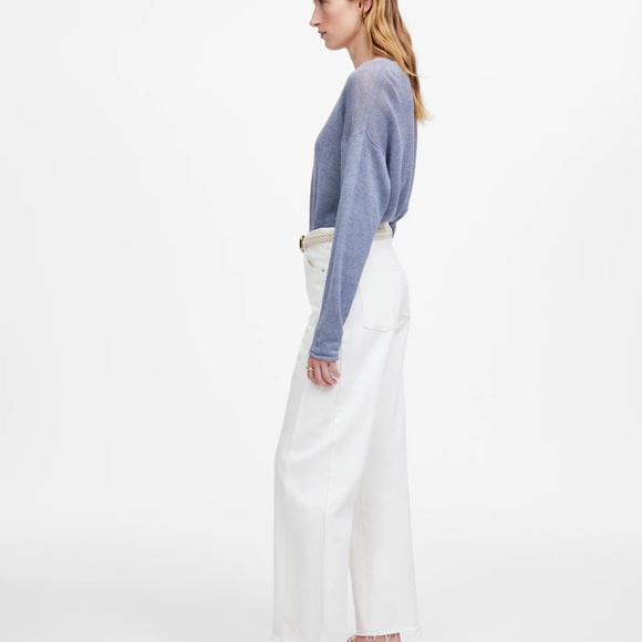 Madewell Pieced Barrel Jeans NWT - Picture 3 of 8